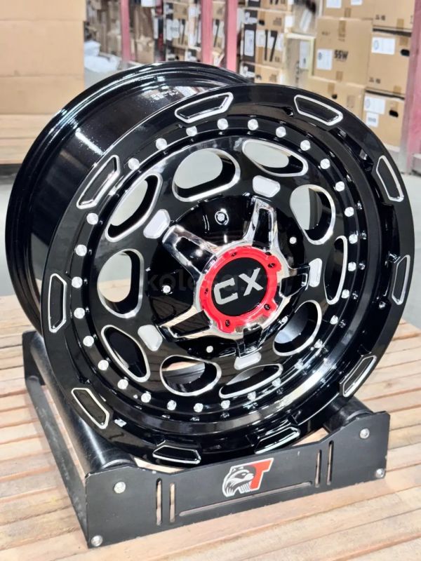 7047	R17 8,5J	ET15	6x135 / 6x139,7	106,1	BLACK MATTE + MILLING
