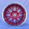 0414	R18 8J	5x100 / 5x114,3	ET38	73,1 	Candy Red Machined Lip