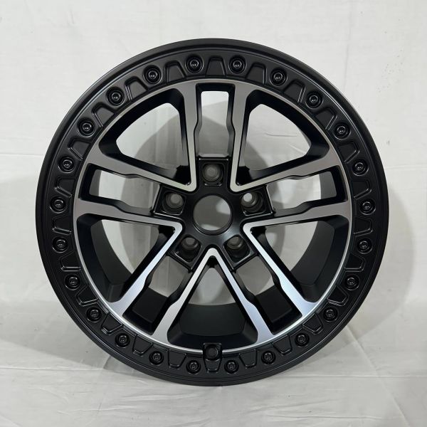 YF5691	R17 9J	5x127	ET-10	71,6 	MATE BLACK MACHINE FACE