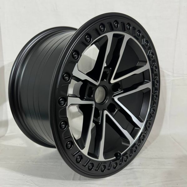 YF5691	R17 9J	5x127	ET-10	71,6 	MATE BLACK MACHINE FACE