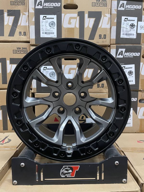 5601	R17 9J	5x127	ET-10	71,6  matt gray lip black