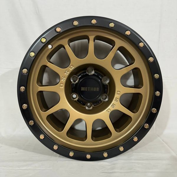 R1107	R17 9J	6x139,7	ET-12	110,1 	Bronz,e+Matte Black Lip + Gold Revit+ Milling OSSO