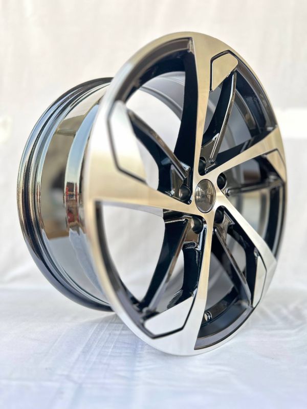 5445	R17 7,5J	5x100	ET35	57,1 	Black Machined Face