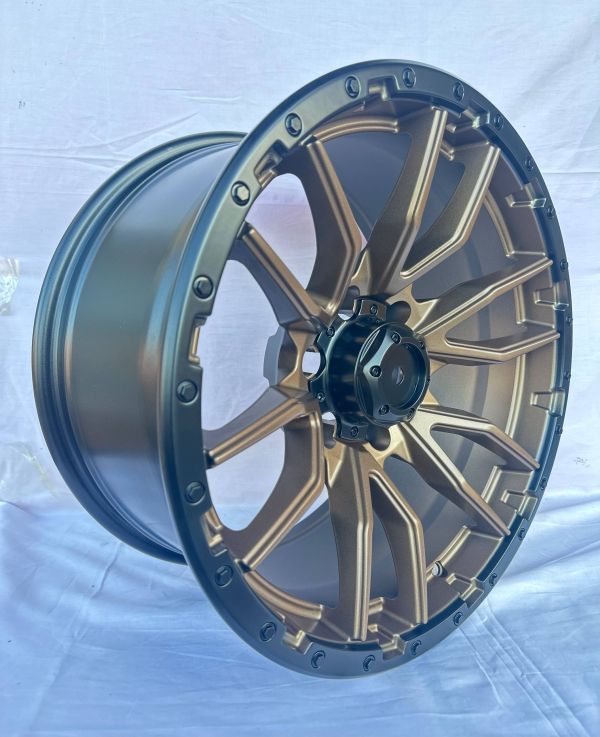 6098	R18 9J	6x139,7	ET0	110,1 	matte Bronze+matte black lip