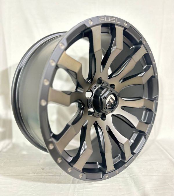0215	R20 9J	6x139,7	ET0	110,1 	Matt Black Bronze Tinted
