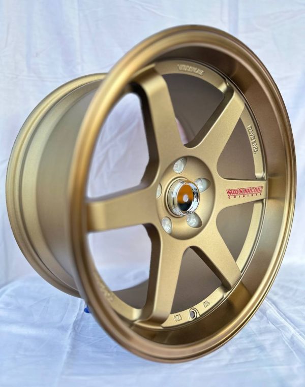 6047	R17 9J	5x114,3	ET15	73,1 	Bronze + Milling Letter Red