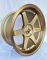 6047	R17 9J	5x114,3	ET15	73,1 	Bronze + Milling Letter Red