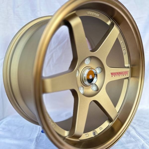 6047	R18 9,5J	5x114,3	ET20	73,1 	Bronze + Milling Letter Red
