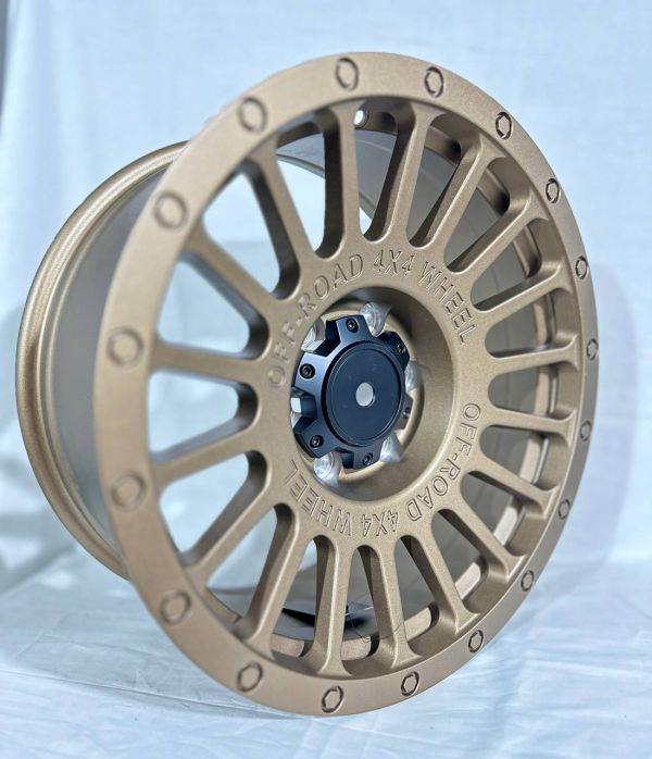 XF034	R18 8,5J	ET0	110.1	6x139,7	SAND BRONZE