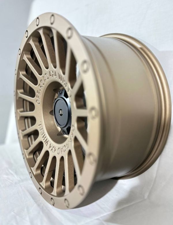 XF034	R18 8,5J	ET0	110.1	6x139,7	SAND BRONZE