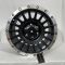 177206	R17 8,5J	ET0	110	6x139,7	MATTE BLACK MACHINED LIP
