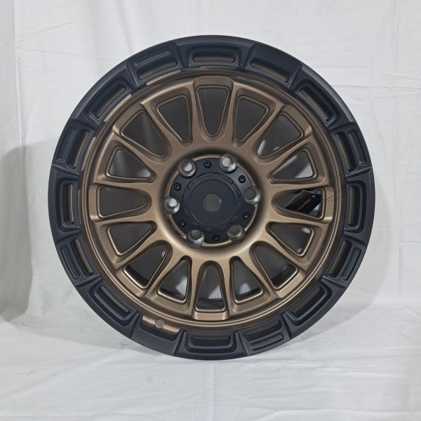 XF054 R18 8,5J ET0	6x139,7	110,1 SAND BRONZE+MATTE BLACK MACHINED LIP