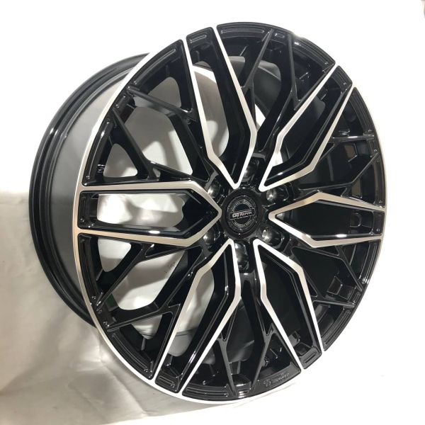 FA027 R20 9J ET35	6x139,7	106,1 Gloss black Machined Face