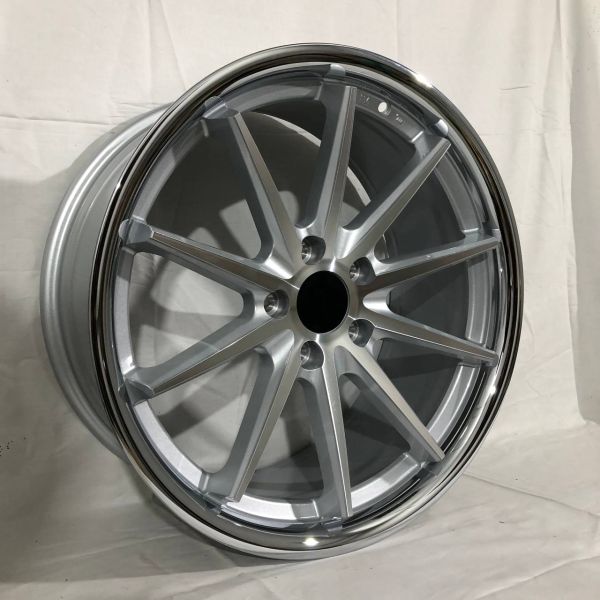 F9613F R19 8,5J ET35 5x120	72,6	SILVER MACHINE FACE WITH STAINLESS LIP