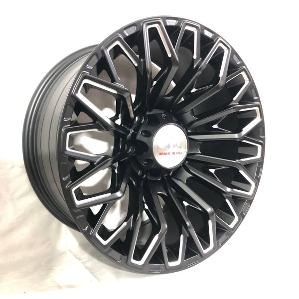 F8739 R18 9J ET0 6x139,7 110,5	matt black+milling