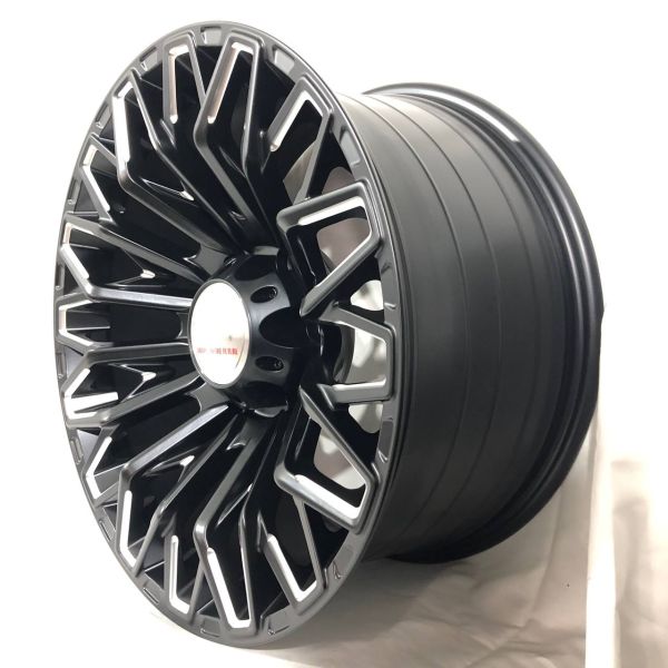 F8739 R18 9J ET0 6x139,7 110,5	matt black+milling
