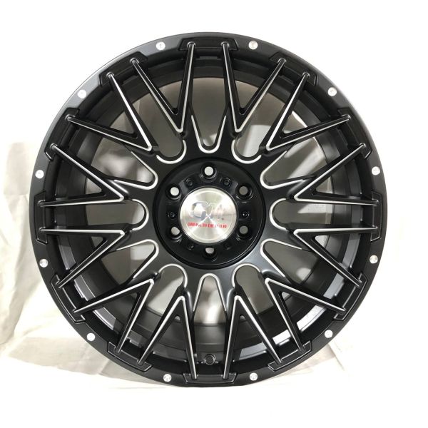 A411 R20 9J	ET18 6x139,7 110,5	matt black+milling