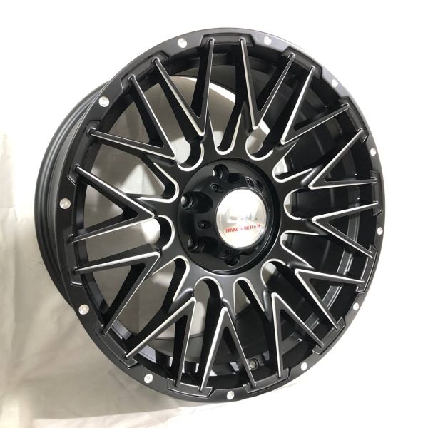A411 R20 9J	ET18 6x139,7 110,5	matt black+milling