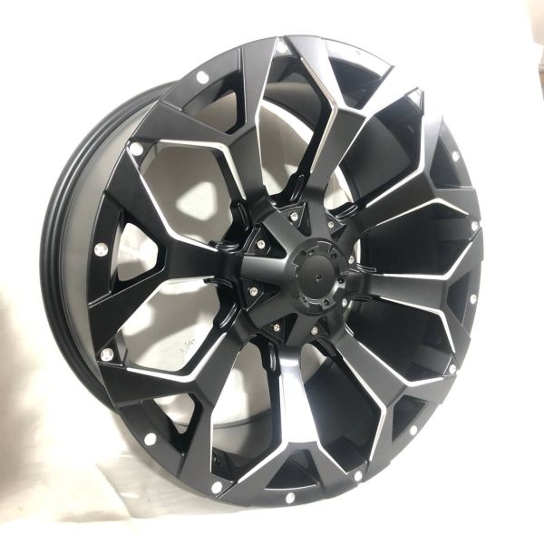 A079 R20 9J	ET0	6x135	87.1	matt black milling spoke and rivet