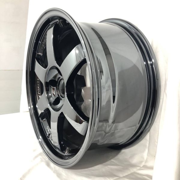 TE37 8244 R18 8,5J ET22	5x114,3	ЦО 73.1	Black Chrome