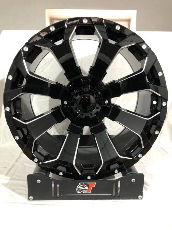 8080 Fuel Assault D576 R20 10J 5x114,3 / 5x127	ET-10	71,6 	Black Miling