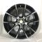 FA746 R20 9,5J	ET37	5X112	66,6	Black  Machined Face