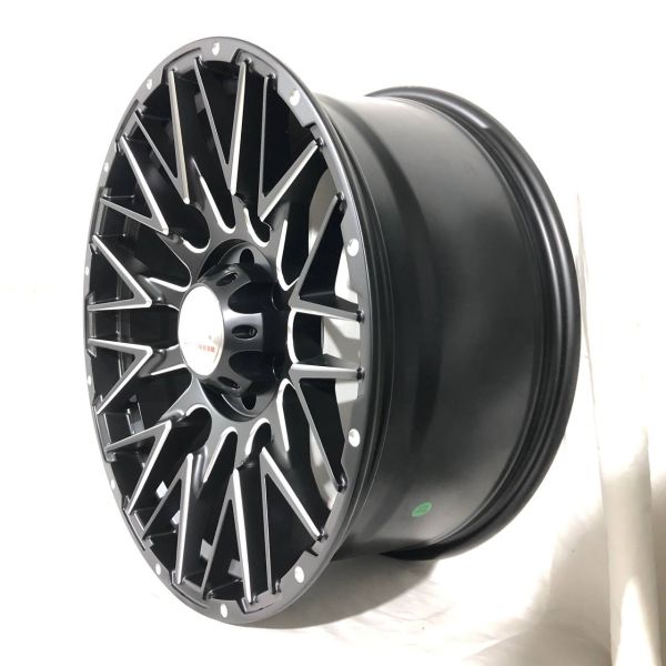 A411 R20 9J ET18 6x139,7 110,5	matt black+milling