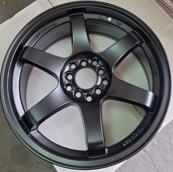 8244 TE37 R18 8,5J ET40	5x120	73,1	Gloss Black