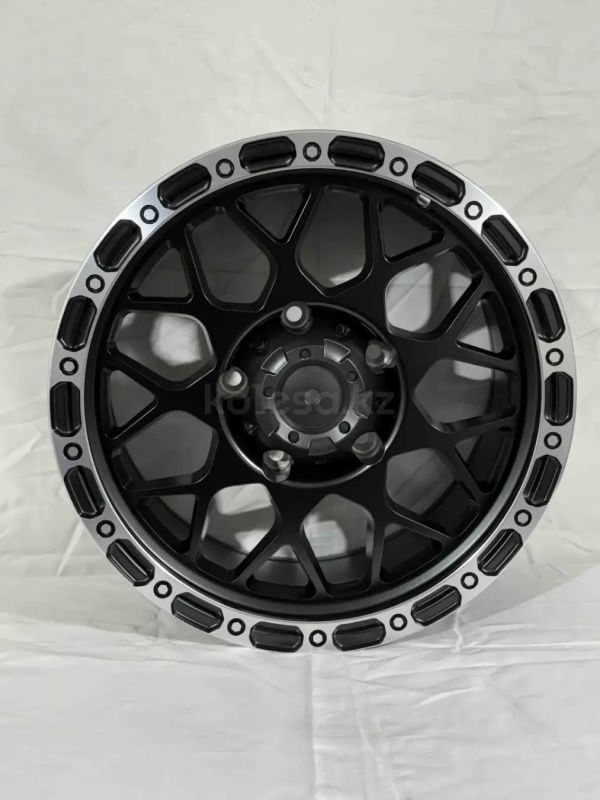 ZB070 R17 8,5J	110	ET10 5x150	"MATT BLACK  MACHINE LIP"