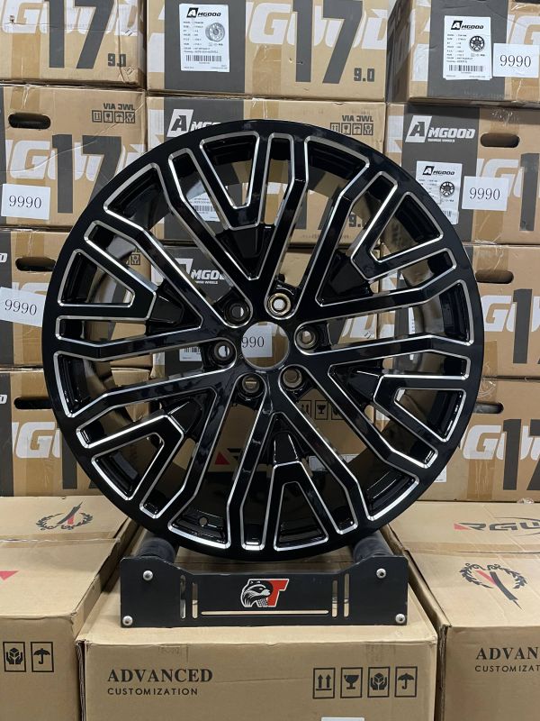 0317 R24 10J 6x139,7 ET28 78,1  BLACK MILLING