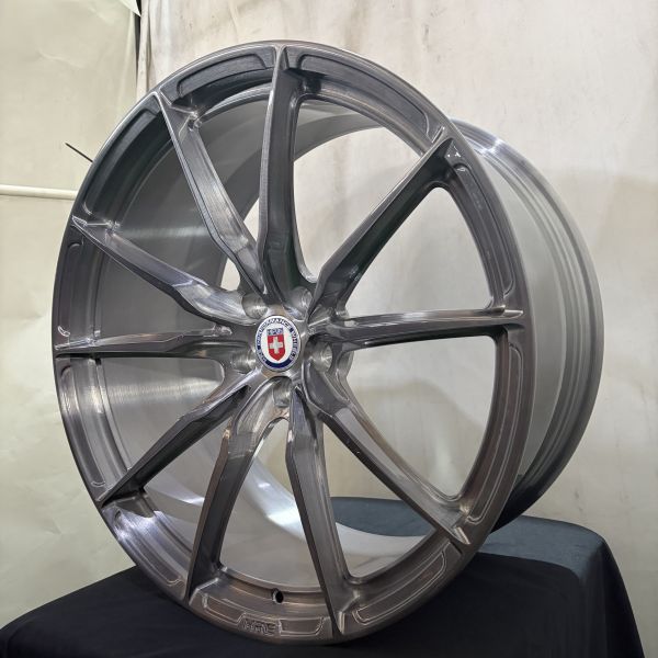 BMW Forged HRE R22 10,5J ET30 / 12J ET35 ЦО 66,6 5x112 "Full Brush Gray"