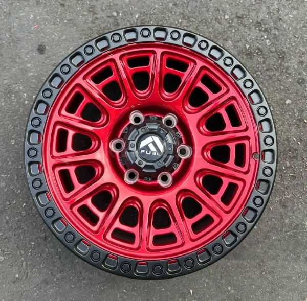 RGW8857 R17 9J 6x139,7 ET0 ЦО110 "red  + black lip