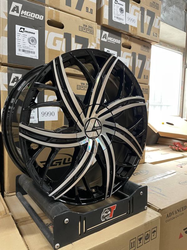 FA682 R20 8,5J ET35 5x114,3 / 5x120	74.1	Gloss Black & Machined