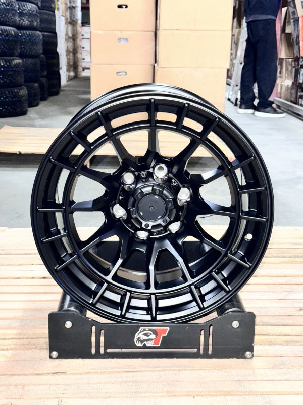 ZB722 R17 9J ET0 6x139,7	110,1 MATT BLACK