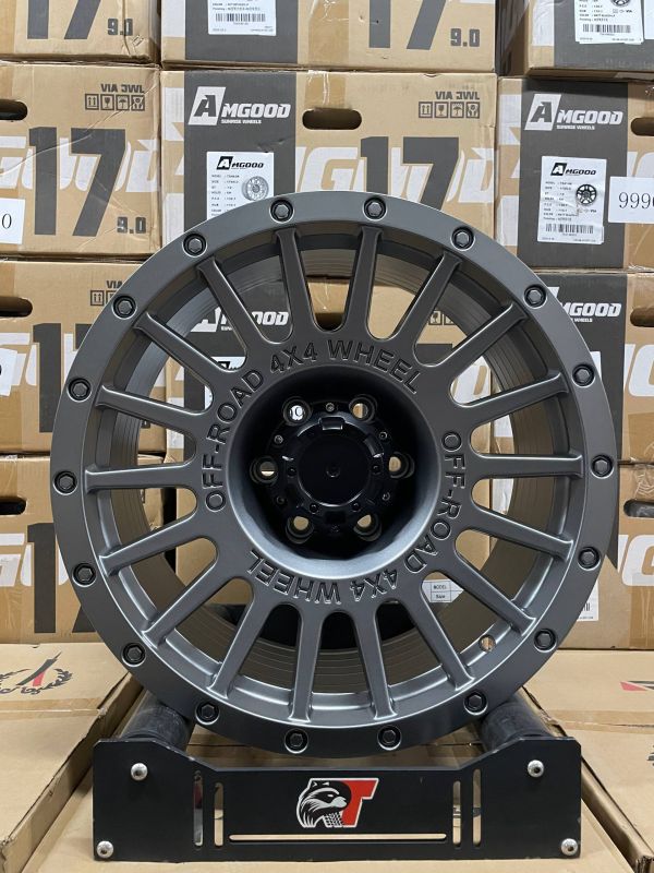 605	R18 8,5J ET0 6x139,7	110 Matt Gun Gray