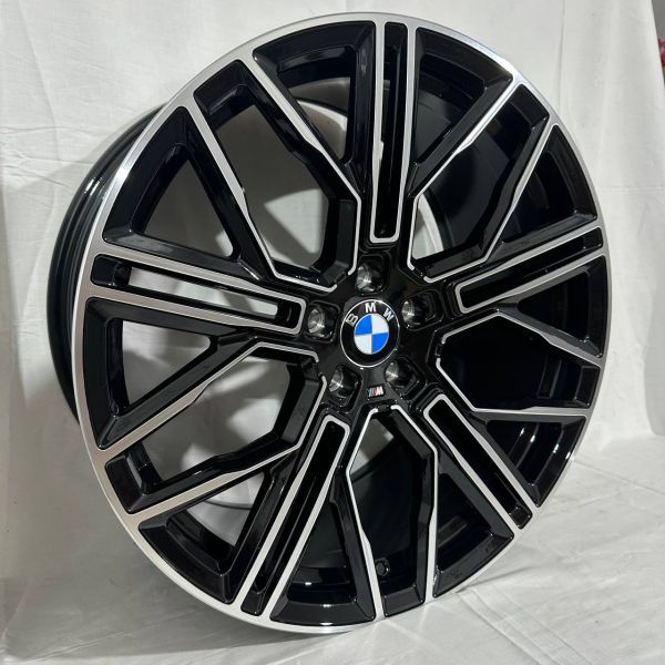 0312 BMW LUMMA R20 9,5J 5x112 ET38 ЦО 66,6 GLOSS BLACK POLISHED