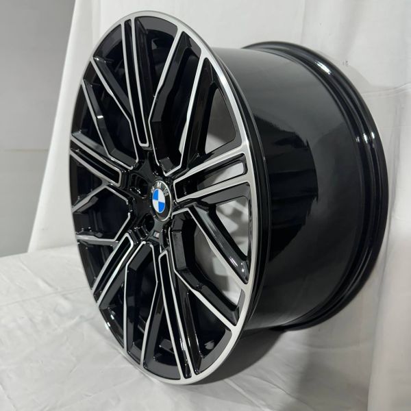 0312 BMW LUMMA R20 9,5J 5x112 ET38 ЦО 66,6 GLOSS BLACK POLISHED