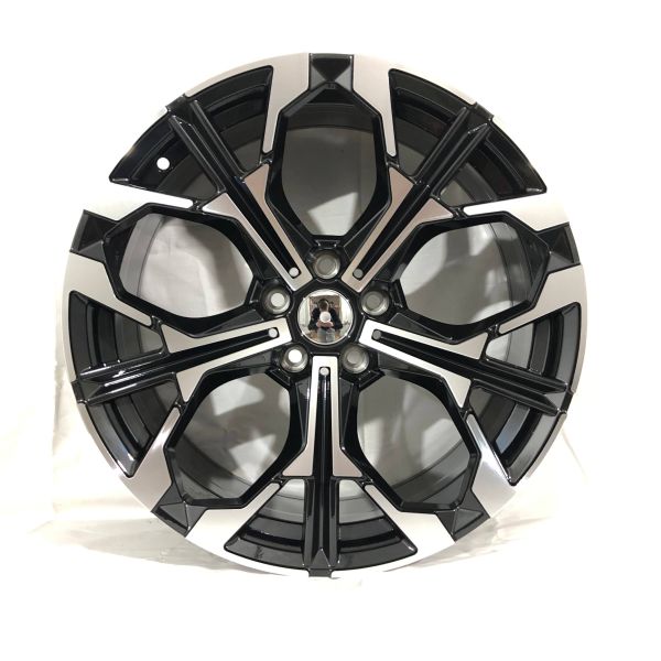 BMW F9735 R19 8J ET27	5X112	66.6	Black Machined Face
