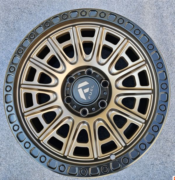 RGW8857 R17 9J 6x139,7	ET0	ЦО110 Matt Bronze + black Lip