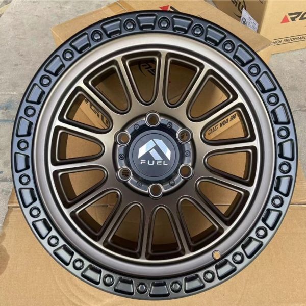 RGW8939 R17 9J 6x139,7	ET0	ЦО110 Matt Bronze  + black lip