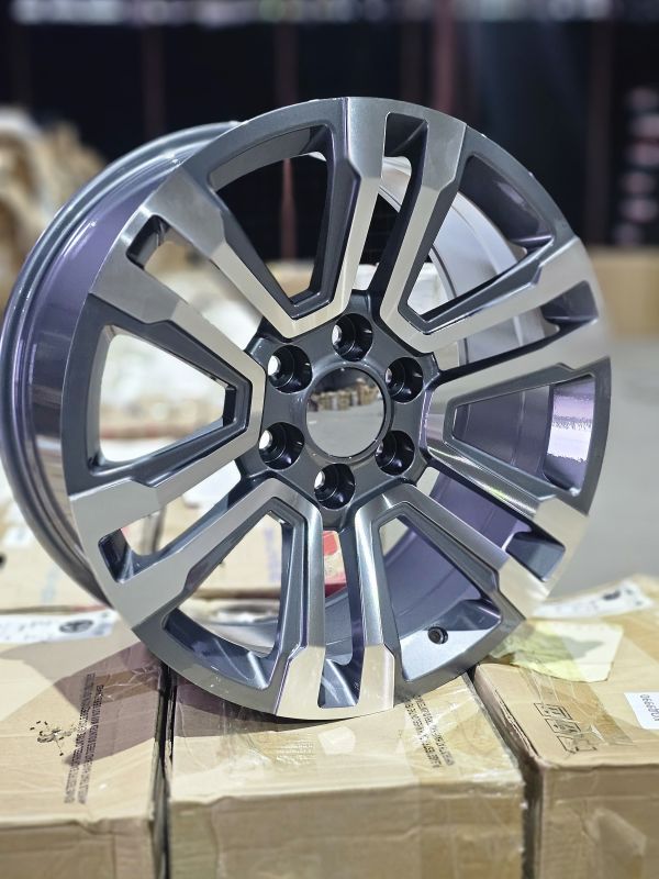 FA668 R20 9J ET24 6x139,7 ЦО 78.1 GUNMETAL MACHINE FACE