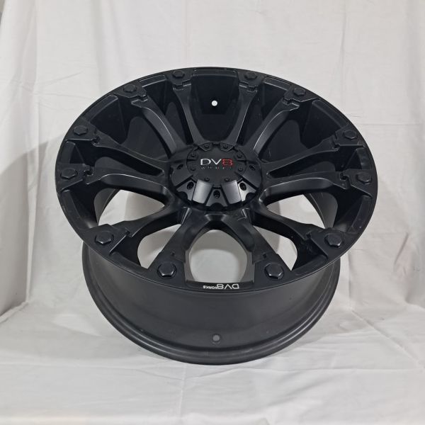 DV8 works DHC1832 R20 9J 6x135 / 6x139,7 ET25 ЦО106,2 SATIN BLACK WITH MILLED LOGO