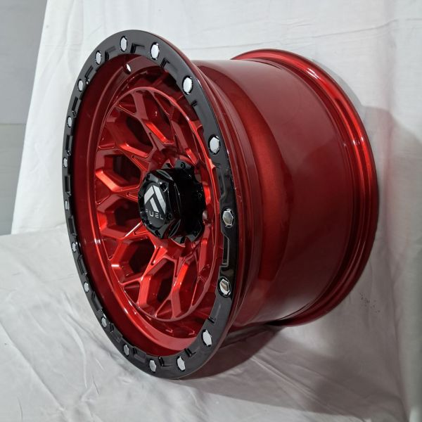 RGW8892 R17 9J	6x139,7	ET0	ЦО110 RED  + black lip polish