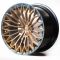 Astone Martine R21 10-12J ET48-42 5x128 ЦО 75,1 Rim polish bronze + center brush bronze