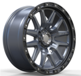 F8700	R18 9J	ET0	6X139,7	106.1	MATT GRAY +MATT BLACK LIP