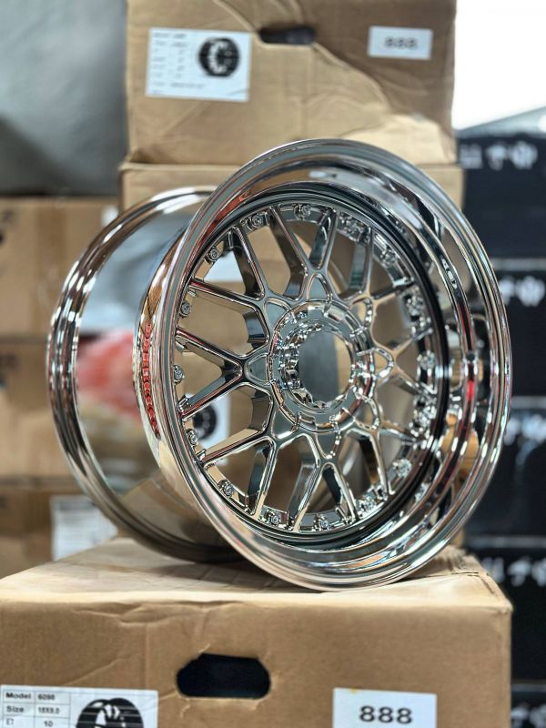 18960	R18 10J	ET25	74,1	5x112 / 5x120	White Chrome+CR