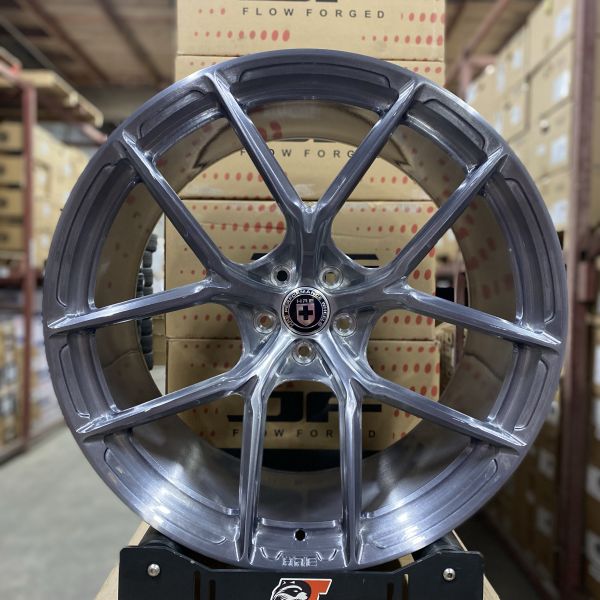 BMW Forged HRE R22 10,5J ET30 / 12J ET35 ЦО 66,6 5x112 "Full Brush Gray"