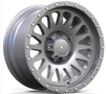 7265	R17 9J	ET0	6x139,7	106.1	MACHINE SILVER ACCENT ANODIZED BOLTS