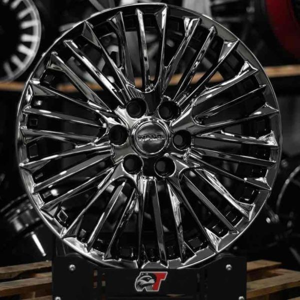 YC1740	R21 9J	6x139.7	ET45	ЦО95.1	Black Vacume Chrome