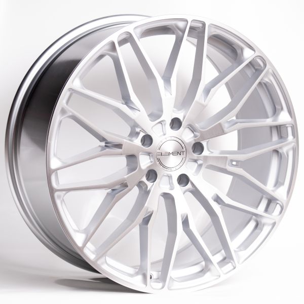 5х130 R22х10,5 СВ71,6 ЕТ40  EL32  BRUSHED SILVER/SSL задняя ось